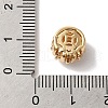 Brass Micro Pave Clear Cubic Zirconia Beads KK-G503-11G-3