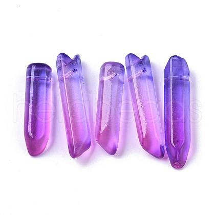 Two Tone Glass Beads GLAA-S167-13C-1