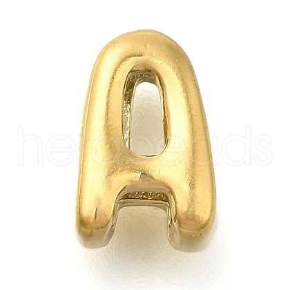 Ion Plating(IP) 304 Stainless Steel Slide Charms STAS-B075-37G-A-1