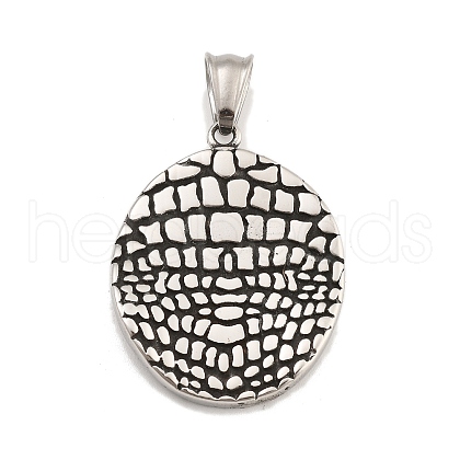 304 Stainless Steel Pendants STAS-A112-11AS-1