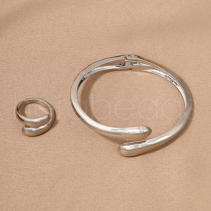 Teardrop Alloy Jewelry Sets FS-WG5281A-04-1