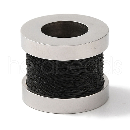 304 Stainless Steel Beads STAS-Z075-37EB-1