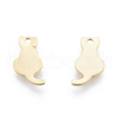 Brass Charms KK-C006-13G-1