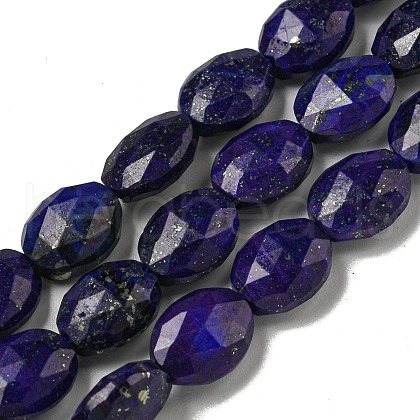 Natural Lapis Lazuli Beads Strands G-P544-D04-01-1