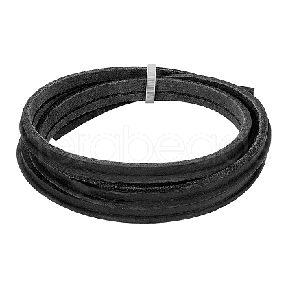 Leather Shoes Straight Edge Strip Cord DIY-WH0542-48B-1