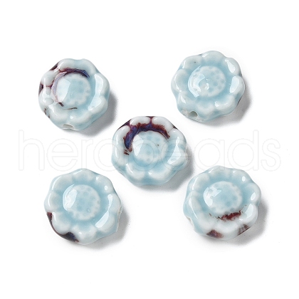Handmade Porcelain Beads PORC-L080-G07-1