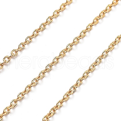 10M Brass Cable Chains CHC-L052-02B-G-1