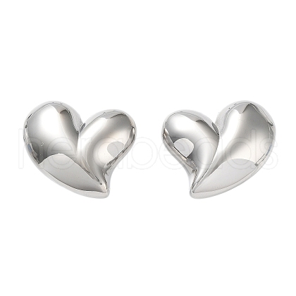 Non-Tarnish 304 Stainless Steel Stud Earrings EJEW-Z032-02P-01-1