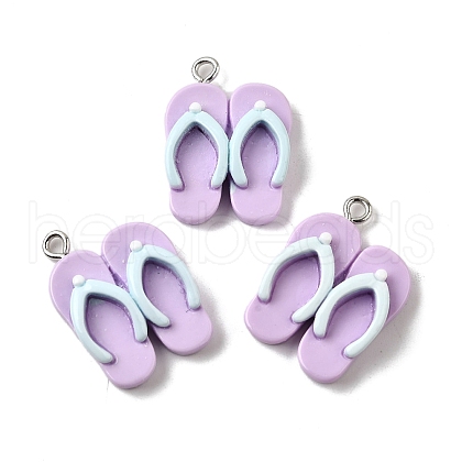 Summer Theme Resin Pendants CRES-D307-09P-F-1