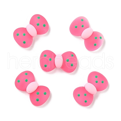 Translucent Frosted Resin Cabochons CRES-A049-04D-1