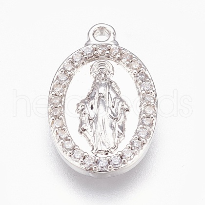 Brass Pendants KK-P150-09P-04-1