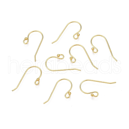 925 Sterling Silver Earring Hooks STER-N016-29G-1