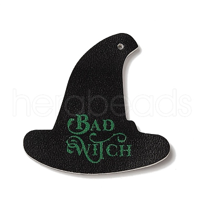 Halloween Imitation Leather Pendants FIND-K017-02C-02-1