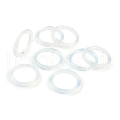 Dyed & Heated Natural Agate Finger Rings for Women RJEW-Z075-01G-1