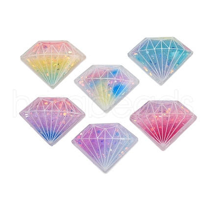 Transparent Resin Cabochons FIND-Z077-13A-1