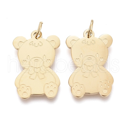 Ion Plating(IP) 304 Stainless Steel Pendants STAS-H100-36G-1