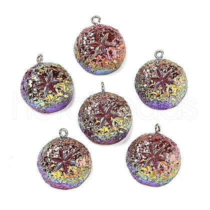AB Color Resin Pendants RESI-C051-03C-P-1