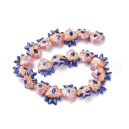 Handmade Porcelain Beads X1-PORC-G002-54H-1