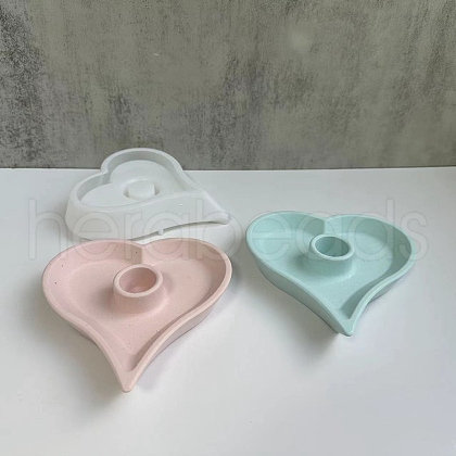 DIY Heart Shape Candlestick Silicone Molds SIMO-P002-H01-1