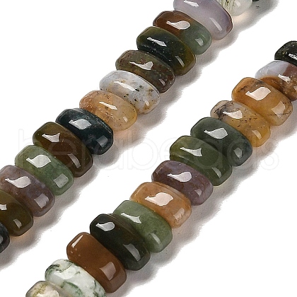 Natural Indian Agate Beads Strands G-Q167-B18-01-1