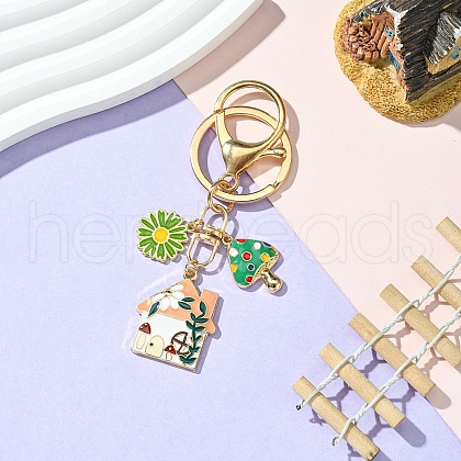 Alloy Enamel Keychain KEYC-YW00062-01-1