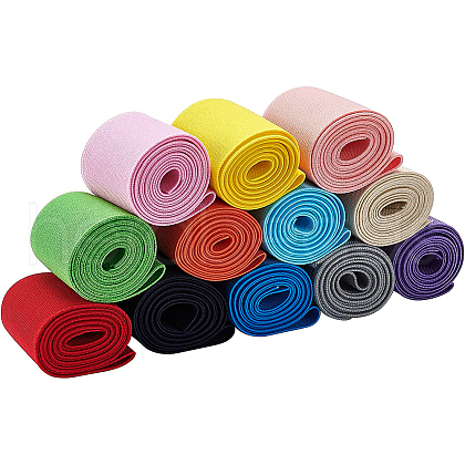BENECREAT Polyester Flat Elastic Rubber Band EC-BC0001-28-1