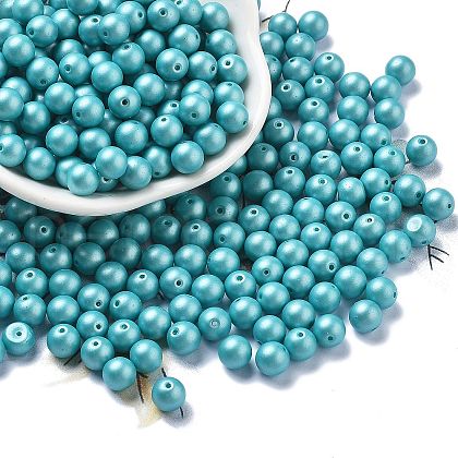 Baking Paint Glass Seed Beads SEED-H003-02L-1