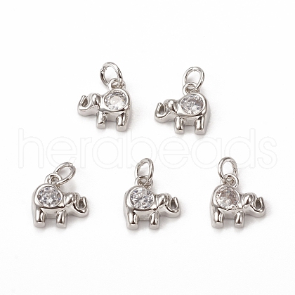 Glass Charms KK-E068-VB221-1