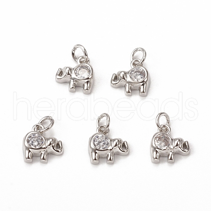 Glass Charms KK-E068-VB221-1