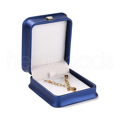 PU Leather Jewelry Box CON-C012-04A-1