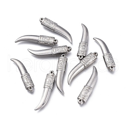 Tarnish Resistant 304 Stainless Steel Pendants STAS-K207-21P-1
