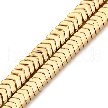 Electroplated Synthetic Non-Magnetic Hematite Beads Strands G-I360-W01-02-1