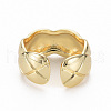 Brass Cuff Rings RJEW-Q164-026-NF-2