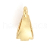 Brass with Cubic Zirconia Pendants KK-Q781-04G-2