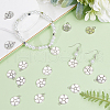 SUNNYCLUE 100PCS Tibetan Style Alloy Pendants TIBEP-SC0002-82-4