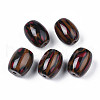 Two Tone Acrylic Beads OACR-S038-024-1