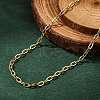 304 Stainless Steel Cable Chains Necklaces MAK-L015-36A-1