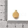 304 Stainless Steel Charms STAS-F318-10A-G-3