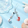 2Pcs Acrylic Gemtone Plastic Phone Hand Strap Chains HJEW-JM03025-02-2
