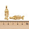Ocean Theme 304 Stainless Steel Pendants STAS-F317-01I-G-3