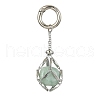 304 Stainless Steel Pouch Keychains HJEW-JM01301-02-4