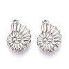 304 Stainless Steel Pendants STAS-T065-35P-1