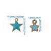 Alloy & Brass Enamel Charm Sets ENAM-TA0001-10-22