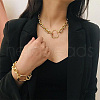 Craftdady 60Pcs 10 Styles Alloy Linking Rings FIND-CD0001-15-6