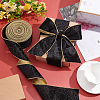 10 Yards Polyester & Cotton Ribbons OCOR-WH0080-74-5