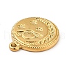 Ion Plating(IP) 304 Stainless Steel Pendants Rhinestone Settings STAS-H172-03G-3