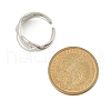304 Stainless Steel Cuff Rings for Women RJEW-G338-25P-5