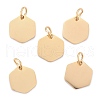 201 Stainless Steel Charms STAS-S105-T626-2-2