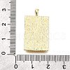 Brass Pendants KK-V011-47G-3