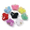 Druzy Resin Pendants RESI-M034-03-1